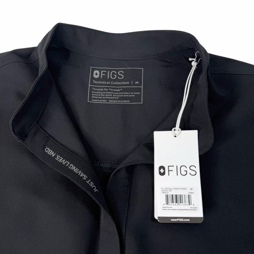 New Figs Rafaela Oversized Scrub Top Size M - Picture 3 of 10